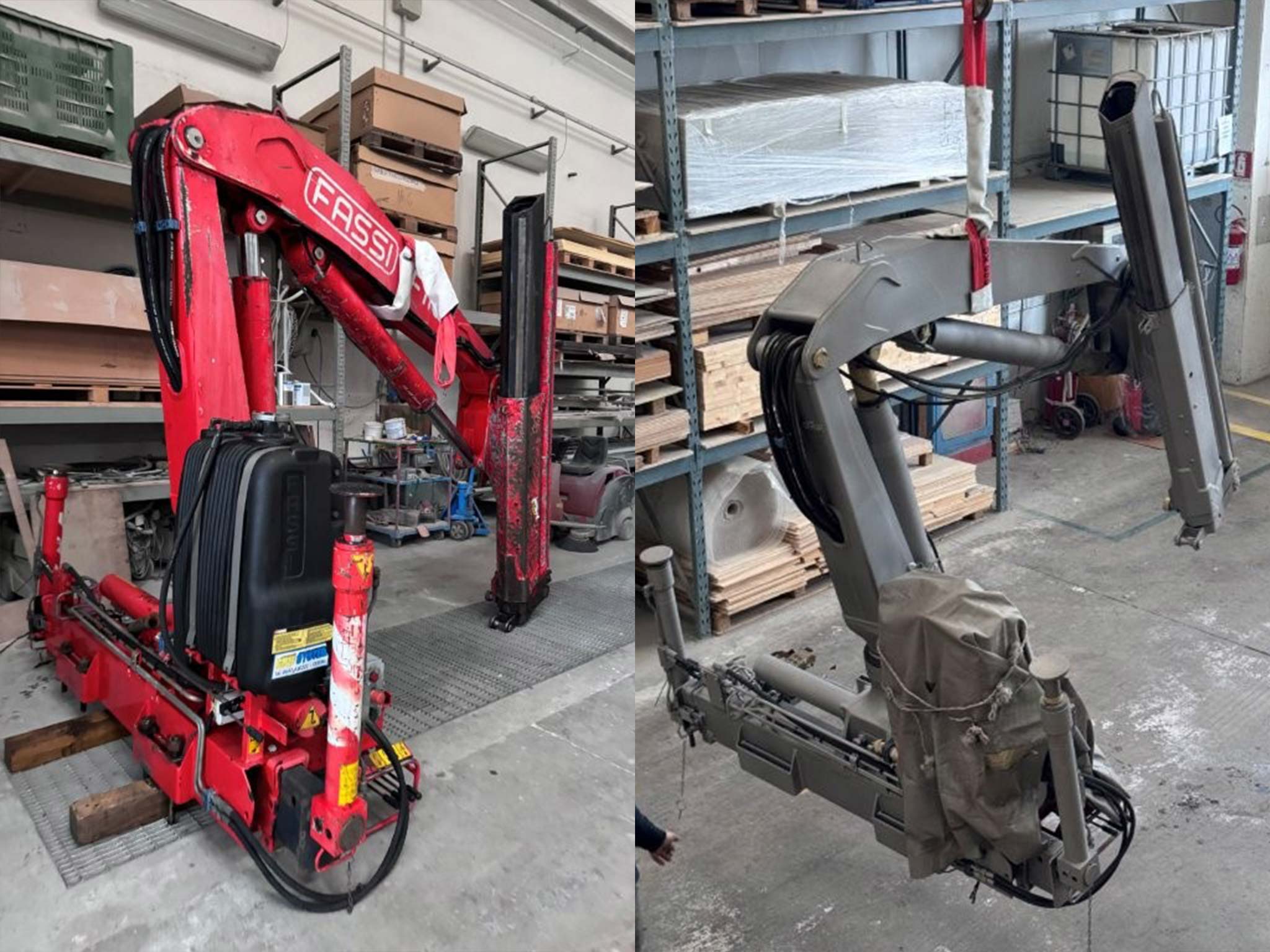 Sabbiatura Braccio Meccanico