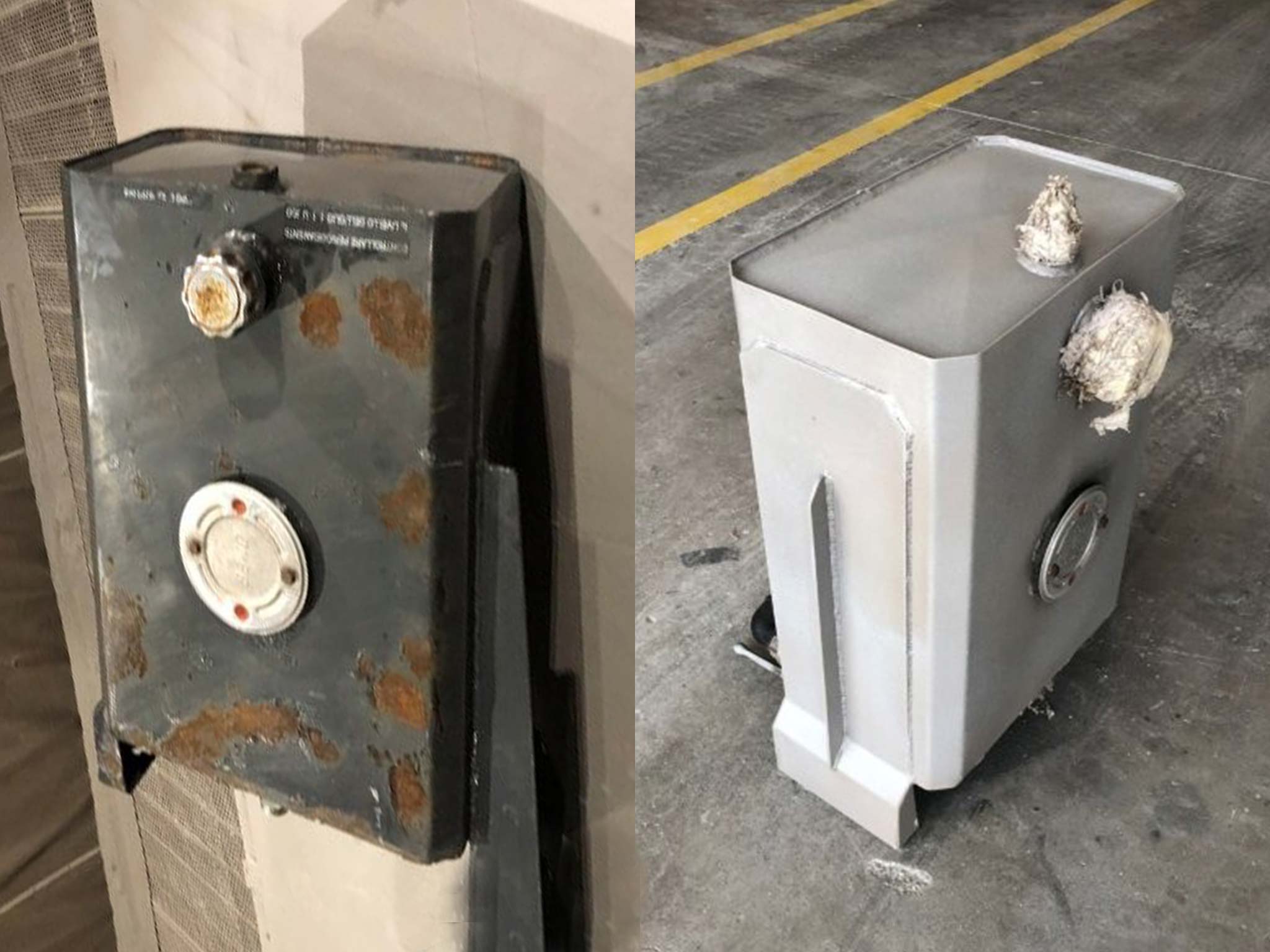 Sabbiatura Serbatorio