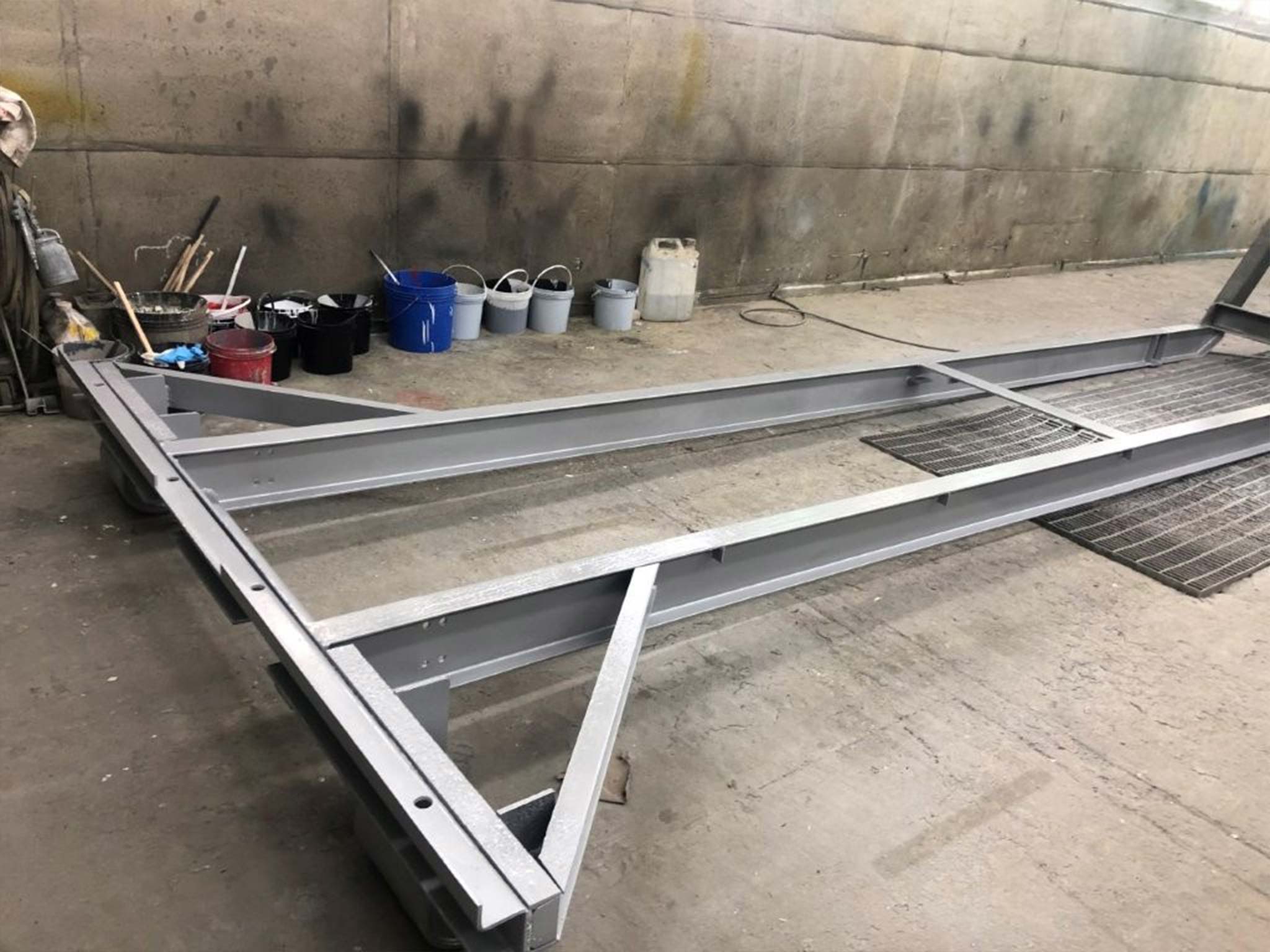 Sabbiatura Telaio Camion Dopo